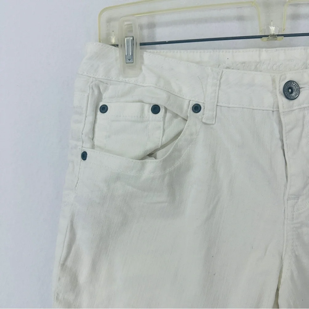 Justice Bermuda Jean Shorts Girls 18.5 White‎
